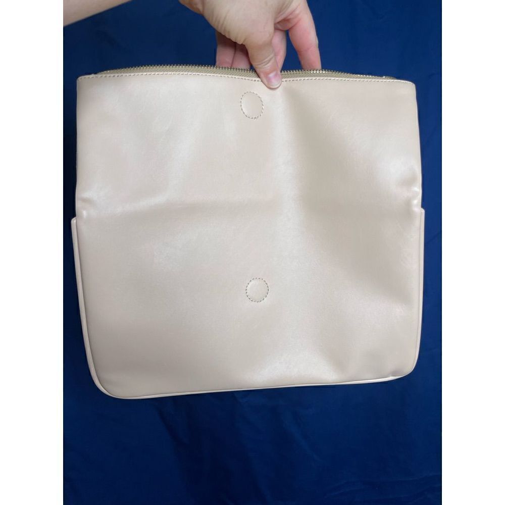 Who What Wear Beige & Pink Clutch - Picture 3 of 6